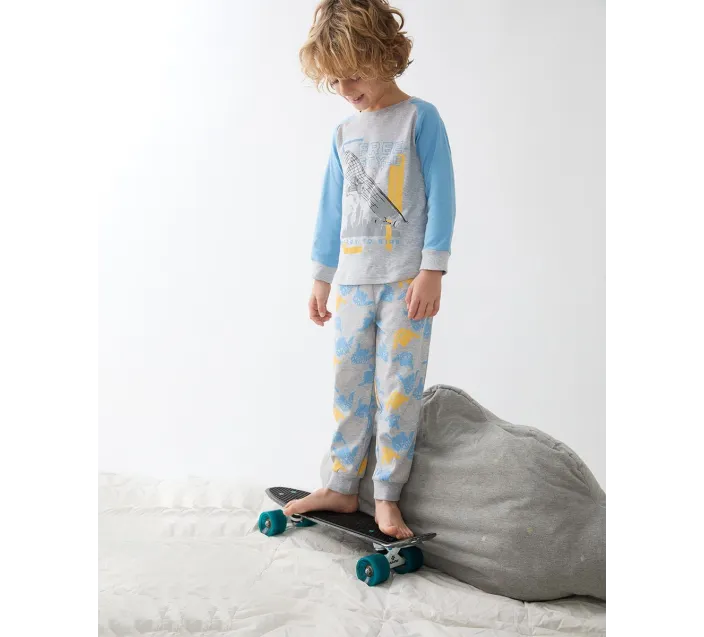 Pijama Infant M/L Niño Interlock Ready